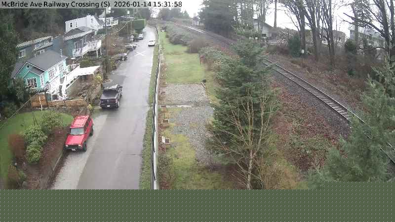McBride Ave Railway Crossing